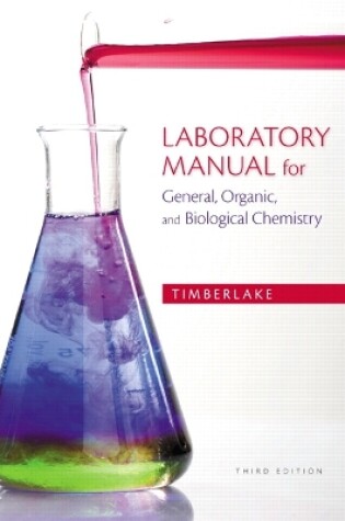 Cover of Laboratory Manual for General, Organic, and Biological Chemistry