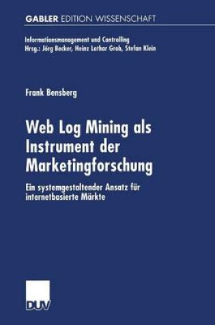 Cover of Web Log Mining als Instrument der Marketingforschung