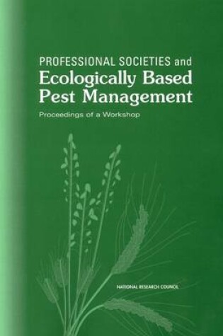 Cover of Professional Societies and Ecologically Based Pest Management