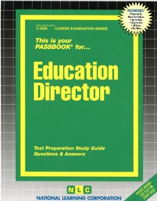 Book cover for Education Director