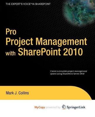 Book cover for Pro Project Management with Sharepoint 2010