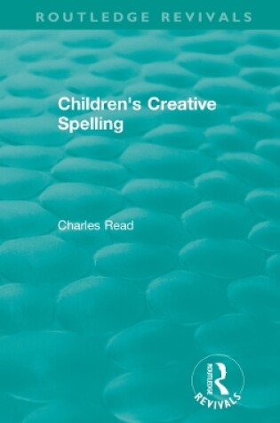 Cover of Children's Creative Spelling