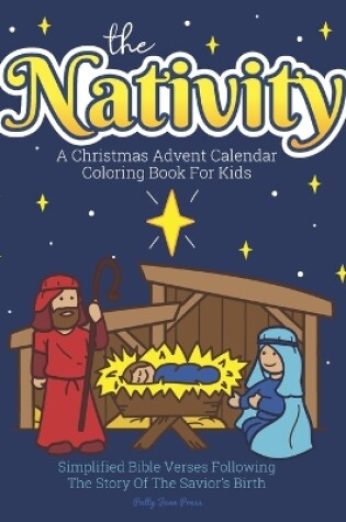 Cover of A Christmas Advent Calendar Coloring Book For Kids