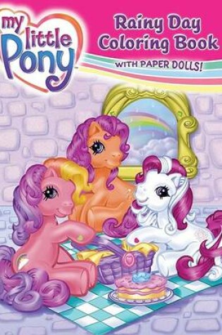 Cover of My Little Pony Rainy Day Coloring Book