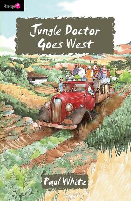 Book cover for Jungle Doctor Goes West