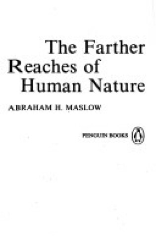 Cover of The Farther Reaches of Human Nature
