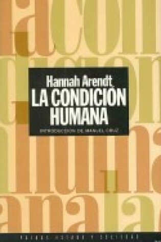 Cover of La Condicion Humana