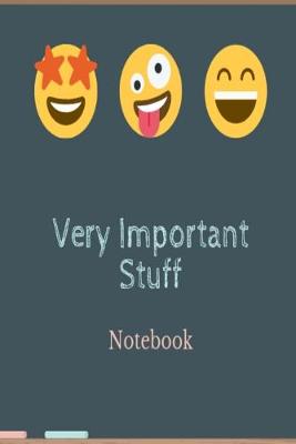 Book cover for Very Important Stuff! Notebook