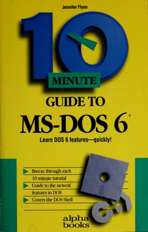 Book cover for 10 Minute Guide to MS-DOS 6