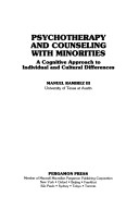 Book cover for Psychotherapy and Counselling with Minorities
