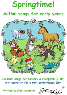 Book cover for Springtime Action Songs!