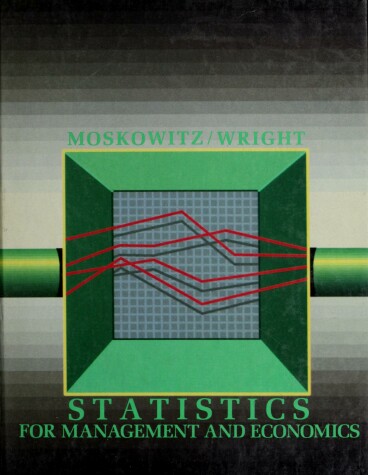 Book cover for Statistics for Management and Economics