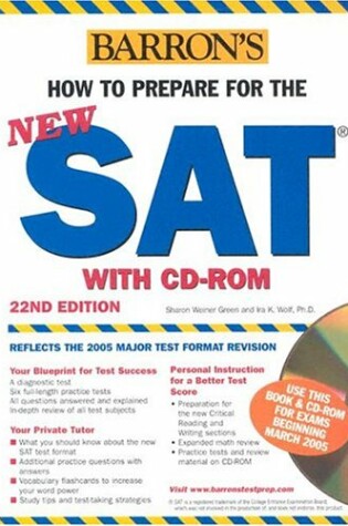 Cover of Sat How to Prepare for New 22ed CD Rom