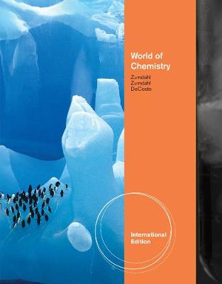 Book cover for World of Chemistry, International Edition