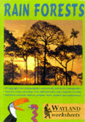 Book cover for Worksheets:  Rain Forests