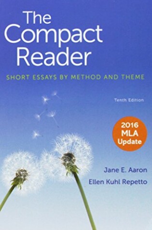 Cover of The Compact Reader with 2016 MLA Update