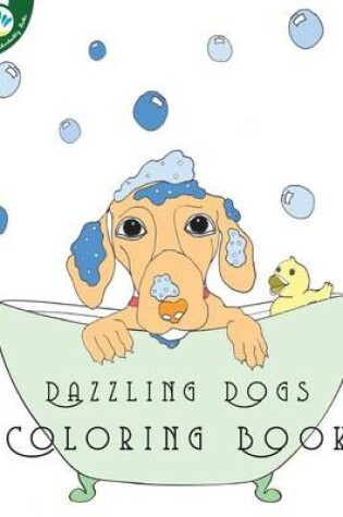 Cover of Dazzling Dogs Coloring Book