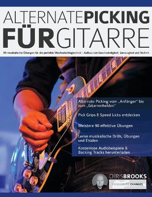 Book cover for Alternate Picking fur Gitarre