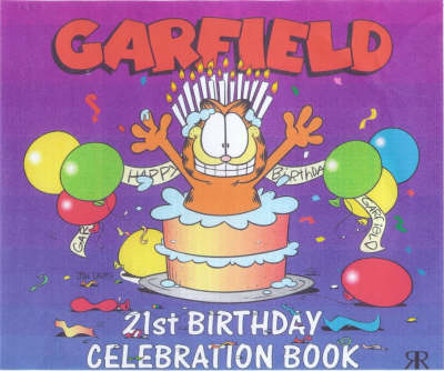 Book cover for Garfield 21st Birthday Celebration Book