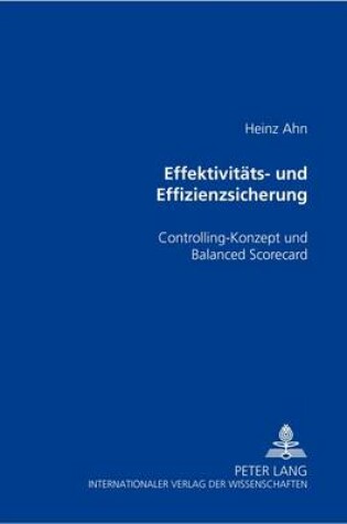 Cover of Effektivitaets- Und Effizienzsicherung