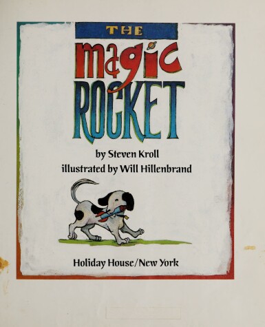 Book cover for The Magic Rocket