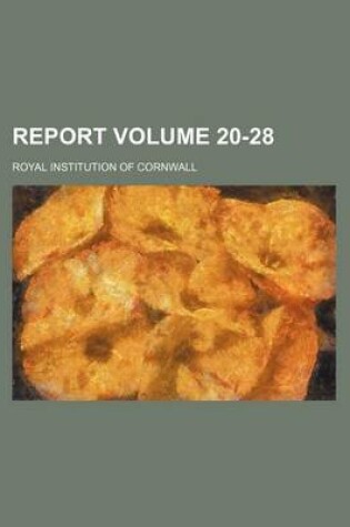 Cover of Report Volume 20-28