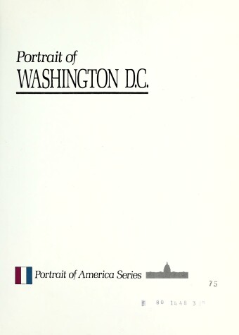 Cover of Portrait of Washington, D.C.