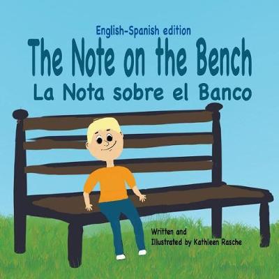 Book cover for The Note on the Bench - English/Spanish edition