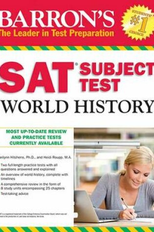 Cover of SAT Subject Test World History