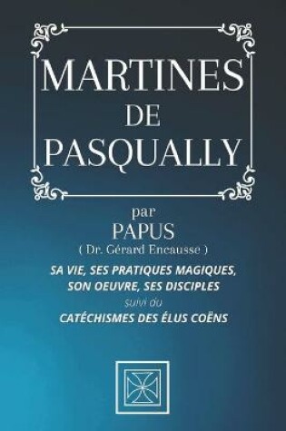 Cover of Martines de Pasqually