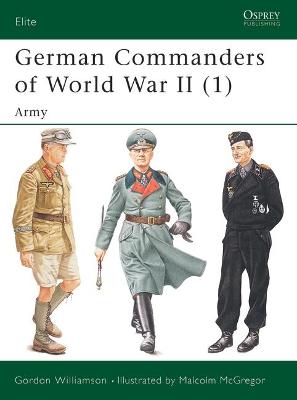 Book cover for German Commanders of World War II (1)