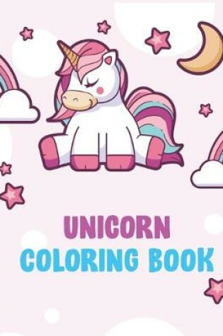 Cover of Unicorn Coloring Book