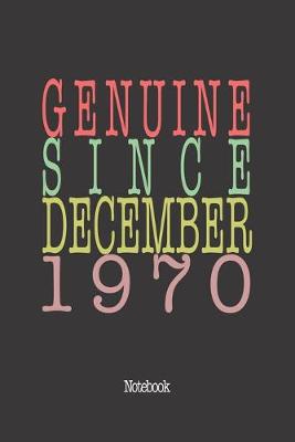 Book cover for Genuine Since December 1970