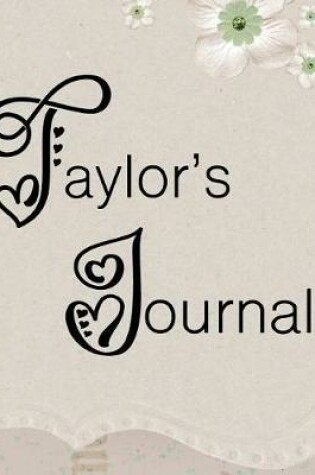 Cover of Taylor's Journal