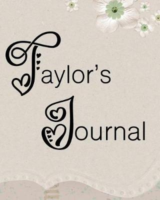 Book cover for Taylor's Journal