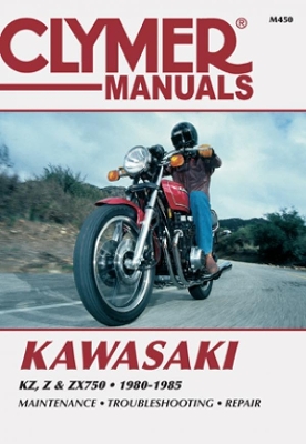 Book cover for Kawasaki KZ, Z and ZX750 Motorcycle (1980-1985) Service Repair Manual