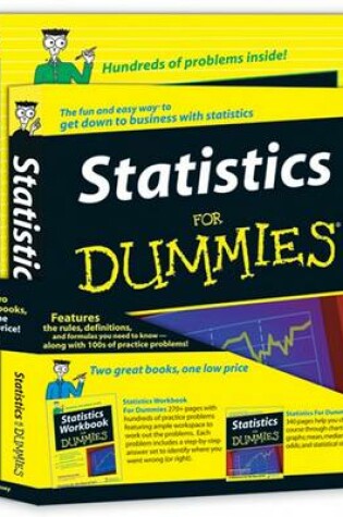 Cover of Statistics For Dummies Education Bundle