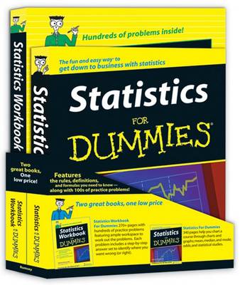 Book cover for Statistics For Dummies Education Bundle