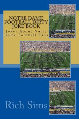 Book cover for Notre Dame Football Dirty Joke Book