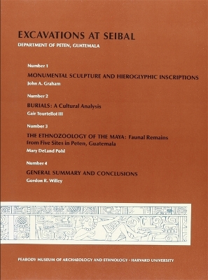 Cover of Excavations at Seibal, Department of Peten, Guatemala