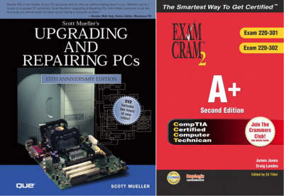 Book cover for A+ Exam Cram 2 & Upgrading & Repairing PCs, 15th Edition Bundle