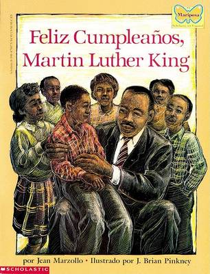 Book cover for Feliz Cumpleanos, Martin Luther King
