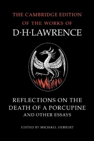 Cover of Reflections on the Death of a Porcupine and Other Essays