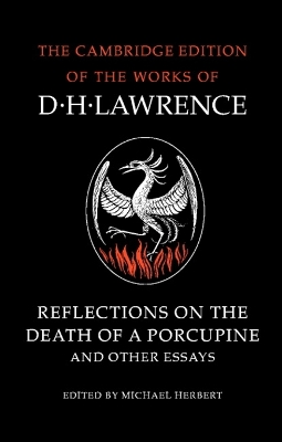 Book cover for Reflections on the Death of a Porcupine and Other Essays