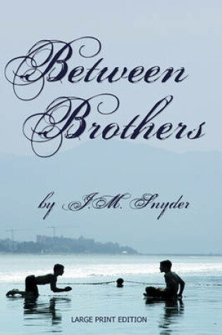 Cover of Between Brothers [Large Print]