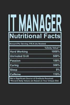 Book cover for IT Manager Nutritional Facts