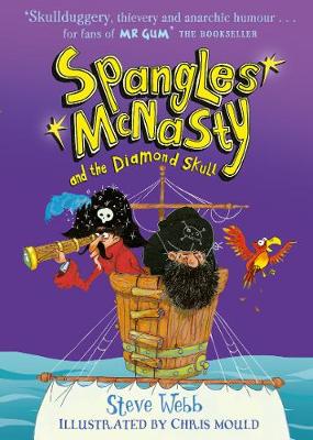 Book cover for Spangles McNasty and the Diamond Skull
