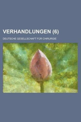 Cover of Verhandlungen (6)