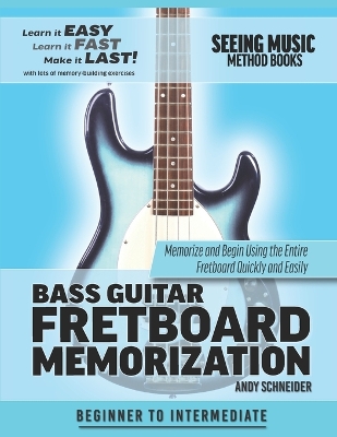 Book cover for Bass Guitar Fretboard Memorization