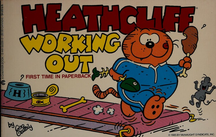 Book cover for Heathcliff Working Out